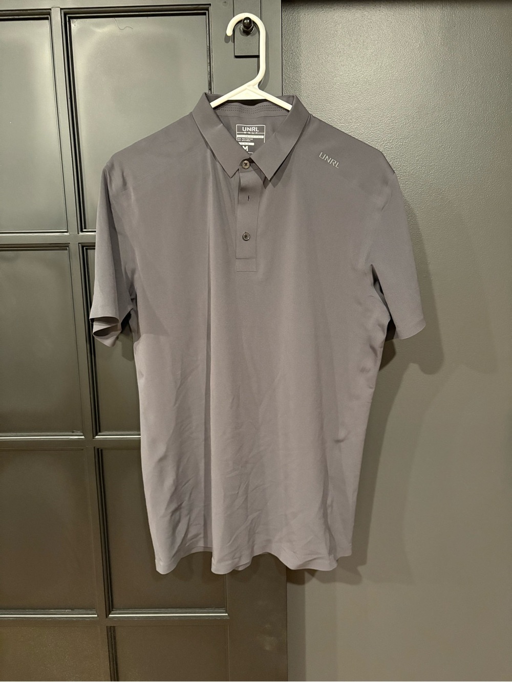 Men's Grey Unrl Polo Shirt